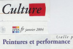 Peintures et performance
