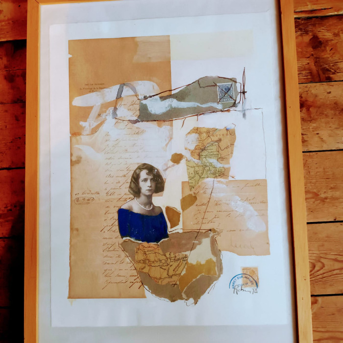 Je rêve d'un ailleurs 35 x 28 cm