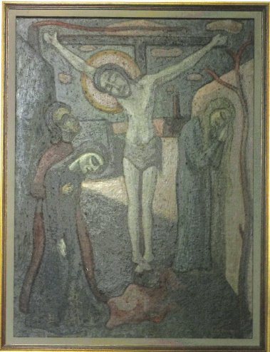 Christ en croix - René Robin